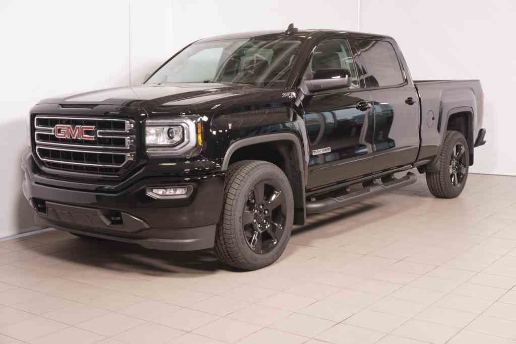 New 2018 GMC Sierra 1500 SLE, Elevation, Crew Cab GBA - Onyx Black ...