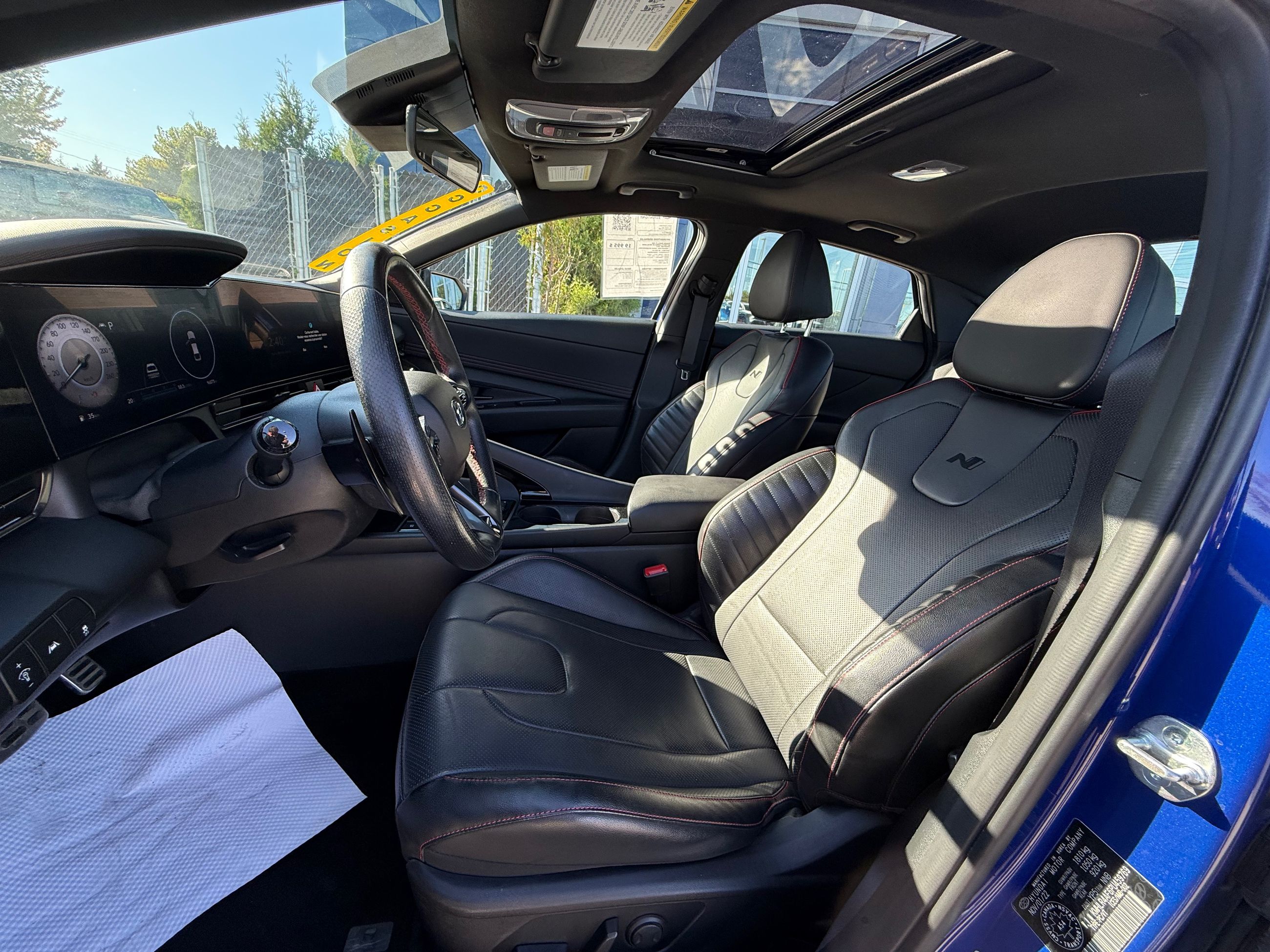 Photo 2023 Hyundai Elantra N LINE ULTIMATE,CAMÉRA DE RECUL,BANC CHAUFFANT #5