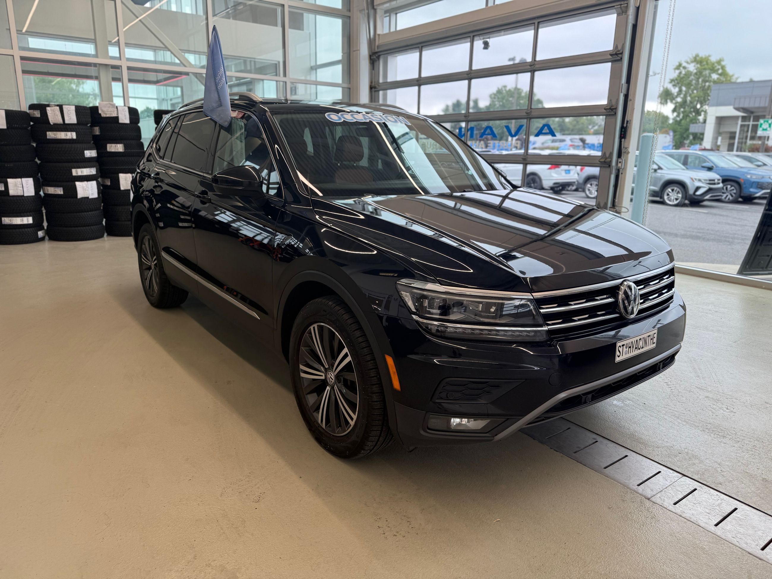 Volkswagen Tiguan Highline CUIR TOIT PANO NAVIGATION 2018 JAMAIS ACCIDENTÉ