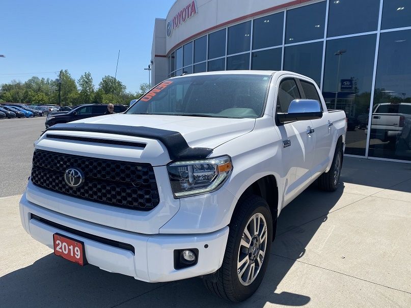 Used 2019 Toyota Tundra PLATINUM CREW MAX 4X4 in Hawkesbury - Used inventory - Hawkesbury Toyota ...