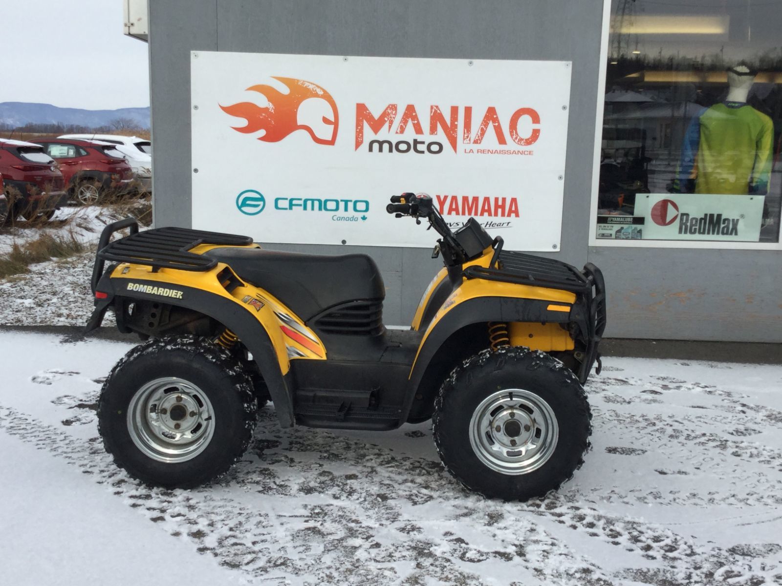 Maniac Moto Bombardier TRAXTER XT 500 4X4 2001 d
