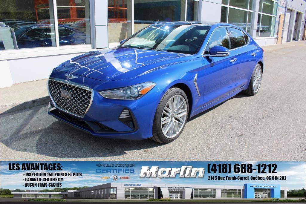 GENESIS G70 ELITE AWD 2.0T CERTIFIE/INSPECTE/GARANTIE 2021