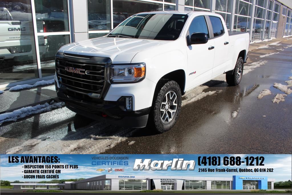 GMC Canyon 4x4 AT4 Crew CAB V6 3.6L 6ft Z71 FINANCEMENT 4.99% 2021