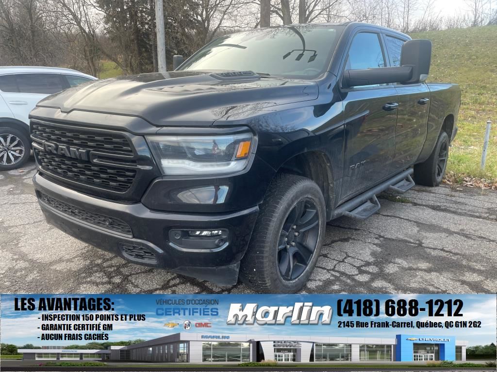 Ram 1500 4X4 CREW CAB SPORT CERTIFIE/INSPECTE/GARANTI 2022