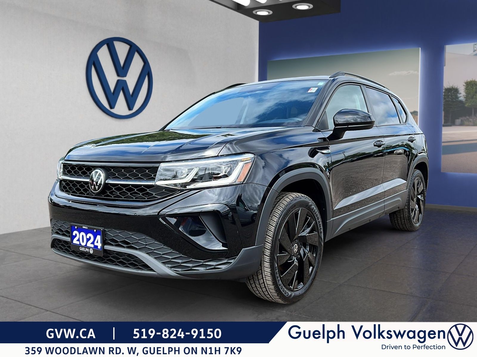 2024 Volkswagen Taos Comfortline Black Edition