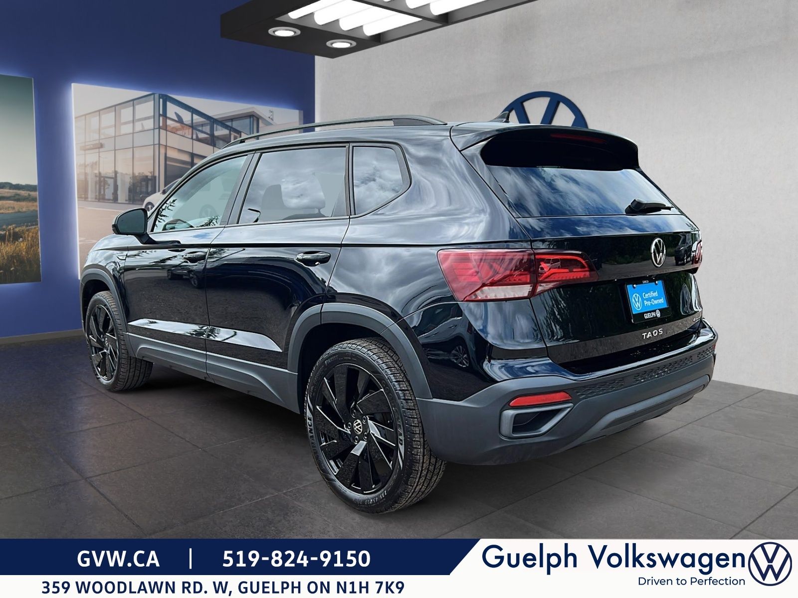 2024 Volkswagen Taos Comfortline Black Edition