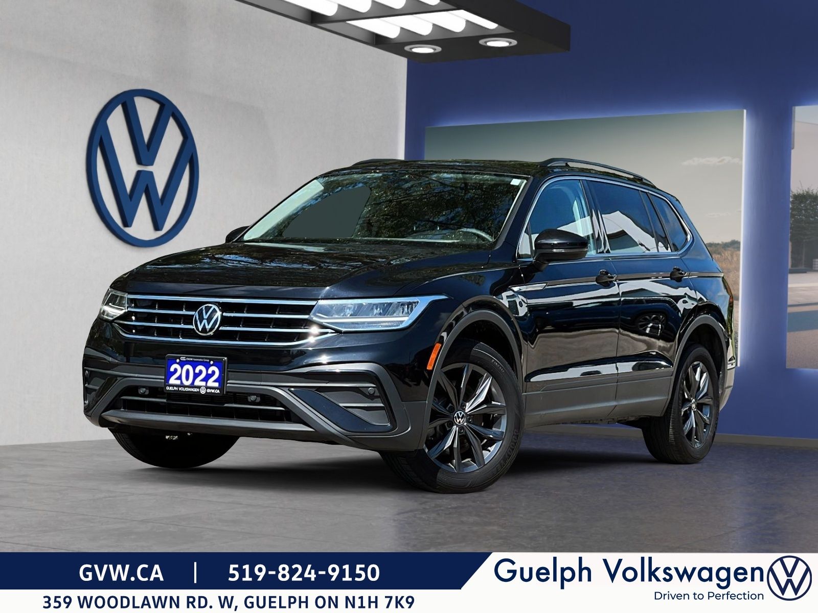2022 Volkswagen Tiguan Comfortline 4motion | No Accidents | One Owner