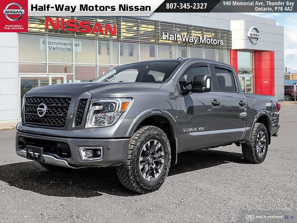 Used 2018 Nissan Titan Crew Cab PRO-4X 4X4 for Sale - $38998.0 | Half