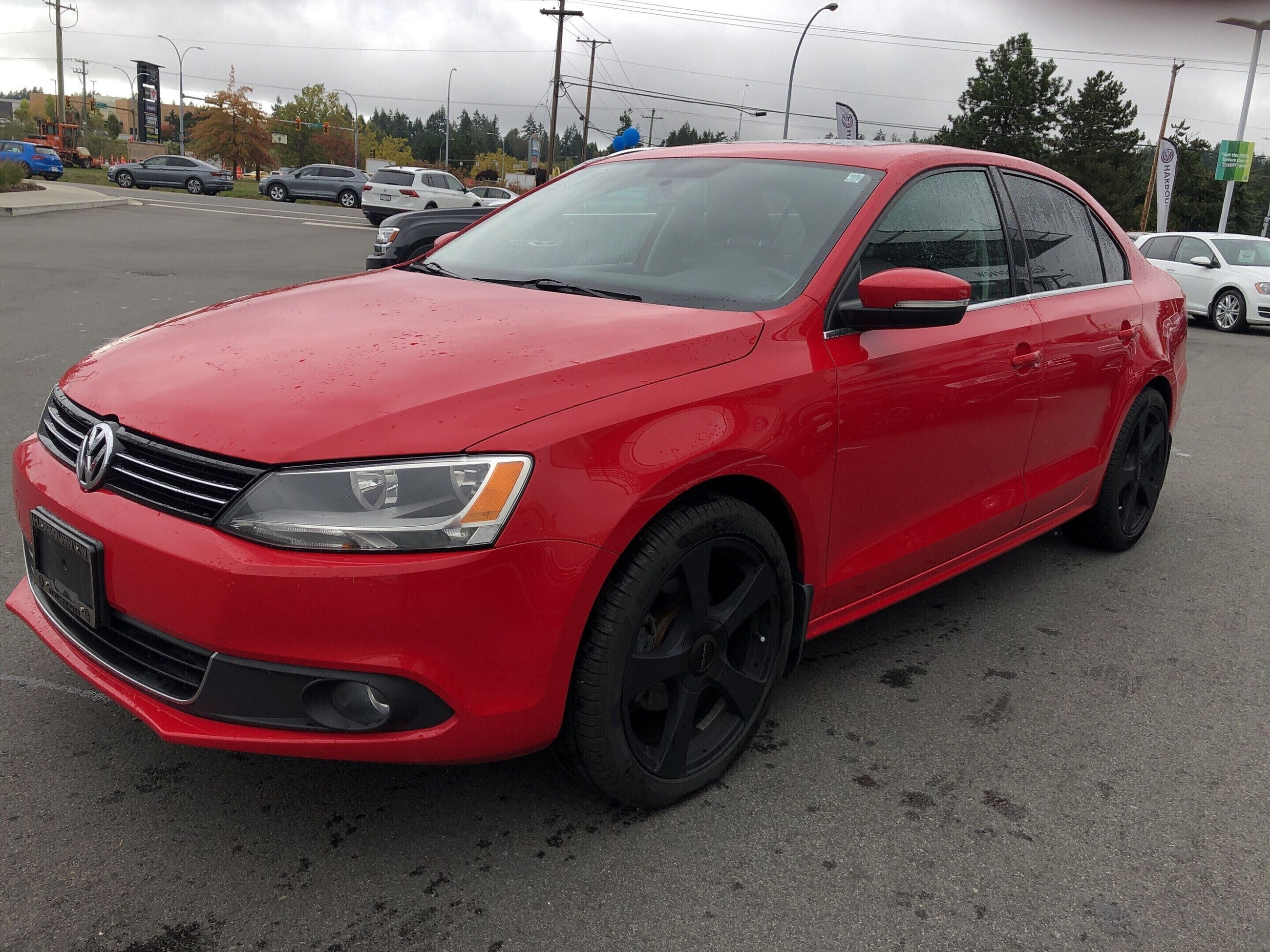 Used 2014 Volkswagen Jetta Highline w/Black Wheels for Sale 10670 Harbourview VW