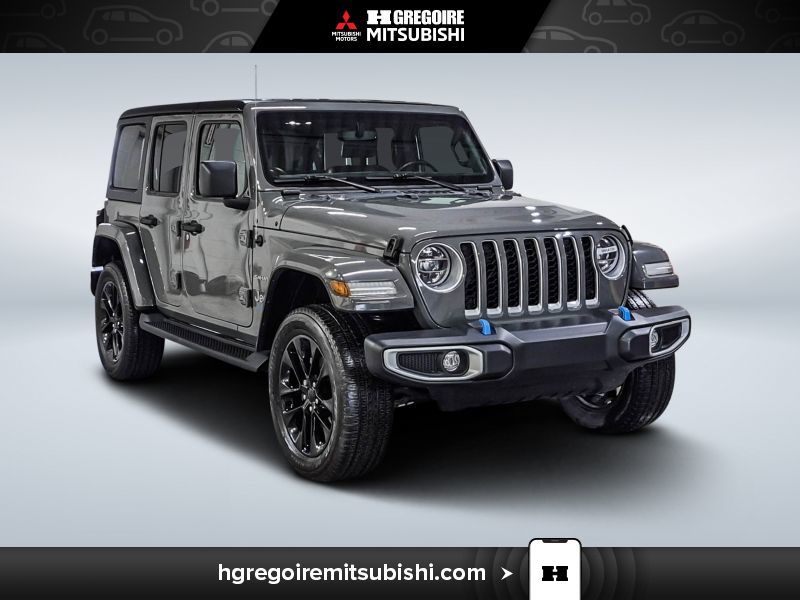 2022 Jeep Wrangler Unlimited Sahara 4xe  Mags Caméra Carplay