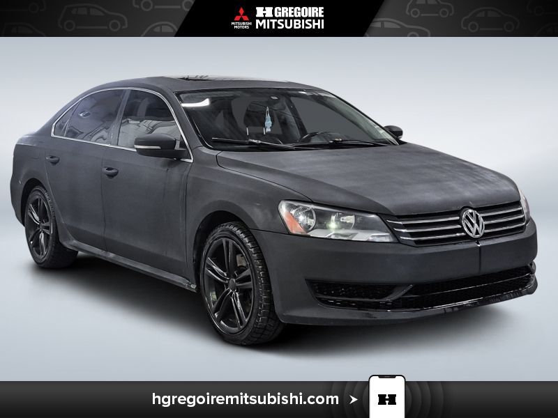 2014 Volkswagen Passat Comfortline Manuel Cuir Toit Mags Bluetooth