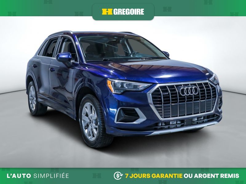 2022 Audi Q3 Progressiv AWD AUTO AC CUIR TOIT GR ELEC MAGS CAM