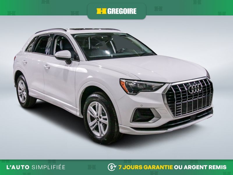 2022 Audi Q3 Komfort AWD AUTO A/C CUIR TOIT MAGS CAM RECUL BLUE