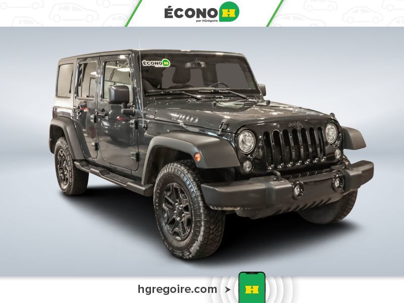 2018 Jeep Wrangler Willys Wheeler 4X4 BLUETOOTH MAGS