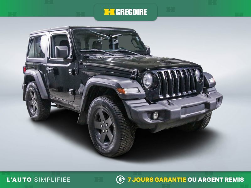 2022 Jeep Wrangler SPORT 4WD AUTO MAGS CAM RECUL BLUETOOTH
