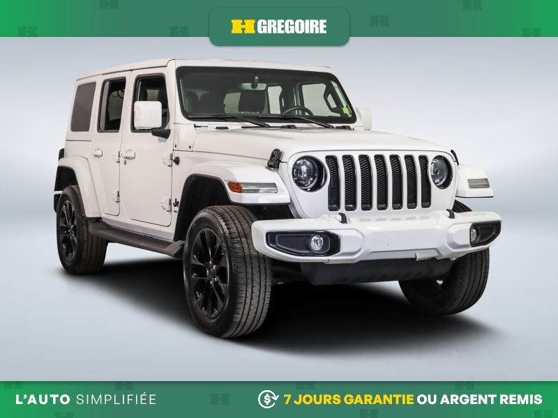 2023 Jeep Wrangler High Altitude 4x4 AUTO A/C NAV MAGS CAM RECUL BLUE