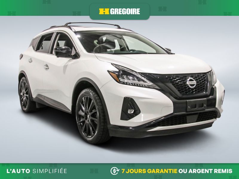 2021 Nissan Murano Midnight Edition AWD AUTO A/C CUIR TOIT NAV MAGS