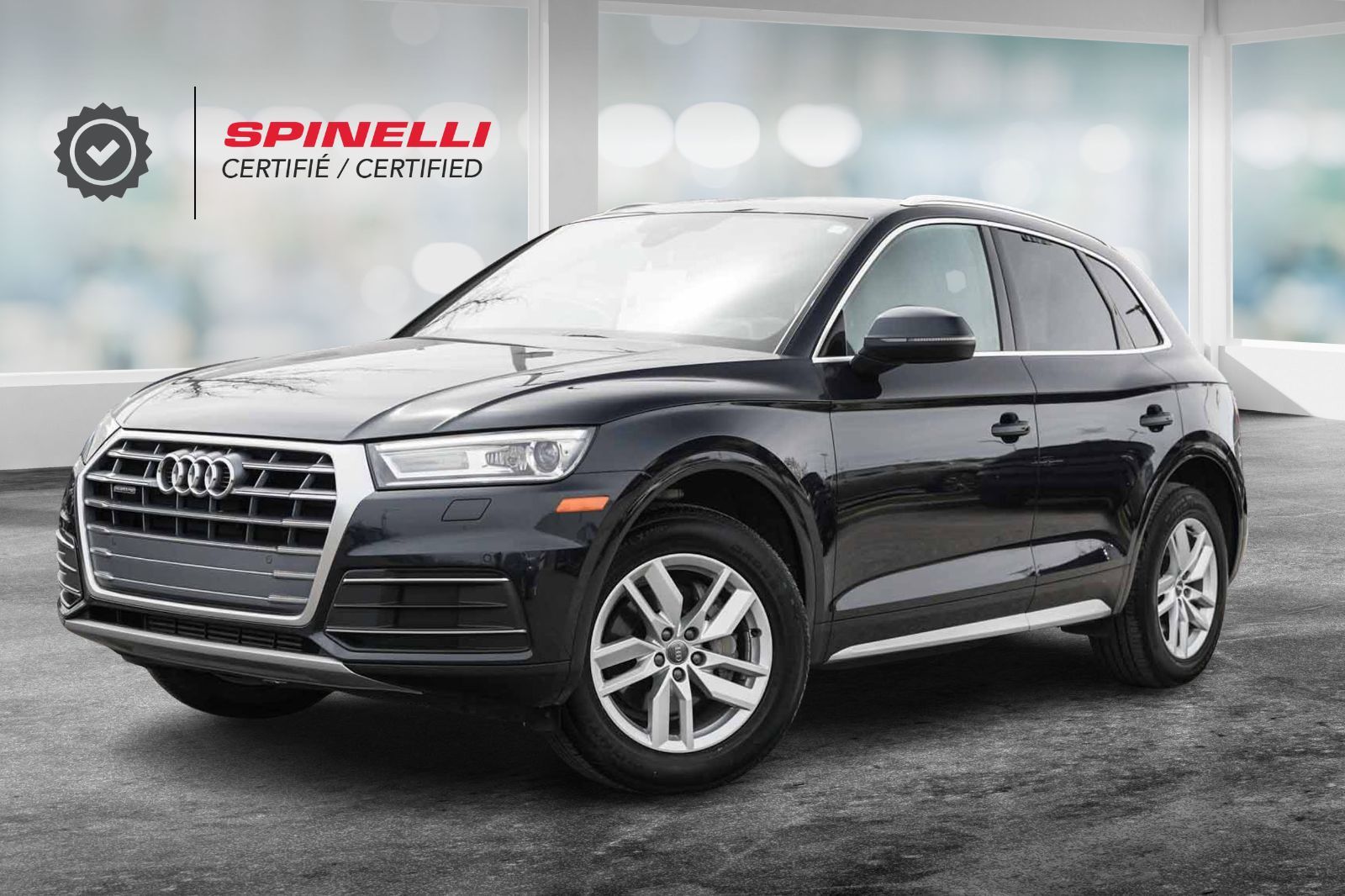 2020 Audi Q5 KOMFORT AWD; CUIR CAMERA ANGLES MORT MAG*GARANTIE*