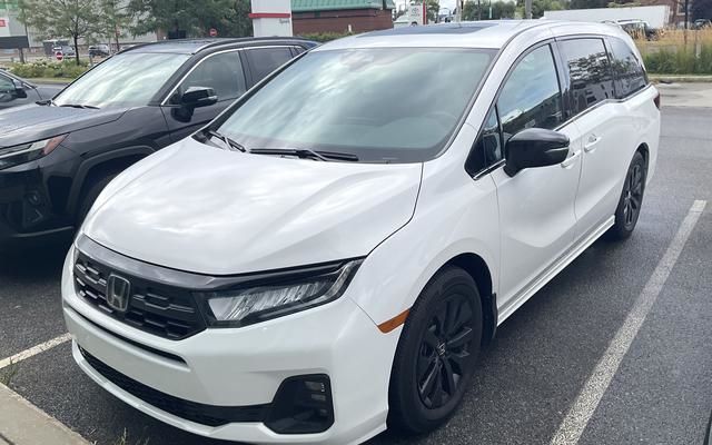2025 Honda Odyssey SPORT-L; 8 PASS TOIT DVD CAMERA SIÈGES CHAUFFANT