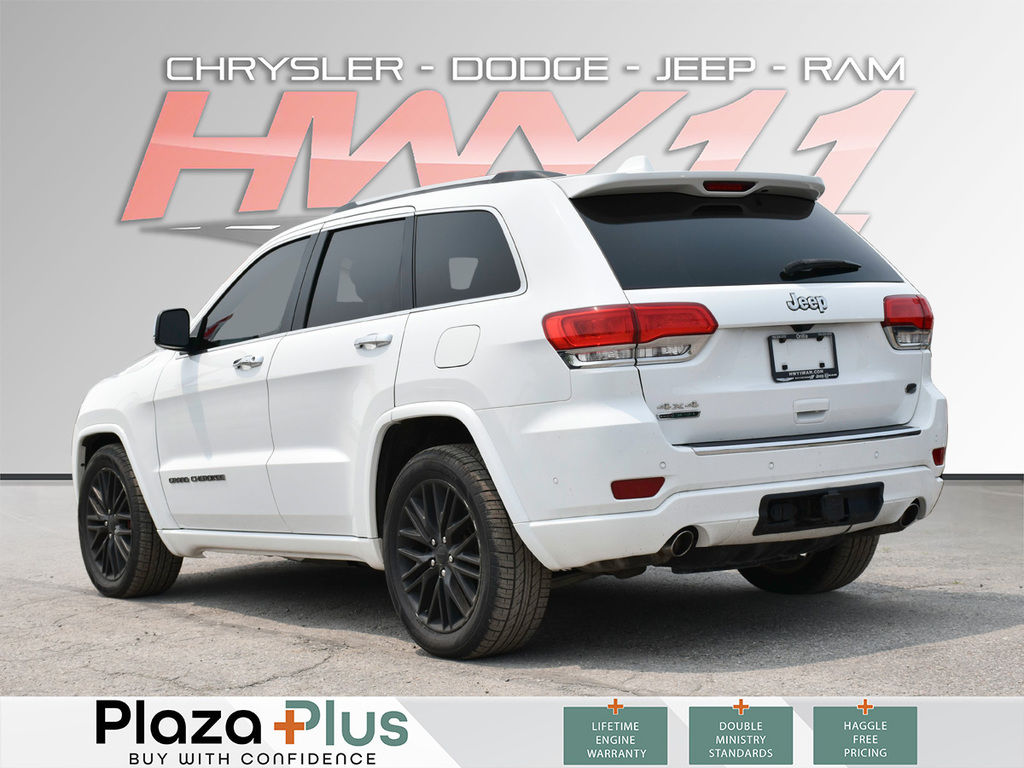 2018 Jeep Grand Cherokee Overland DIESEL | GREAT CONDITION! | CLEAN CARFAX NO ACCIDENT | BROWN LEATHER |