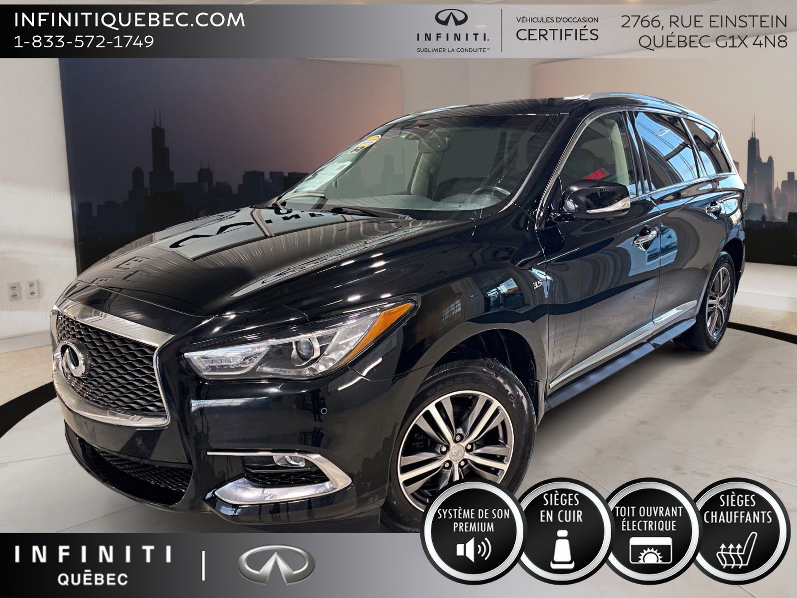 2017 Infiniti QX60 TOURING THÉATRE