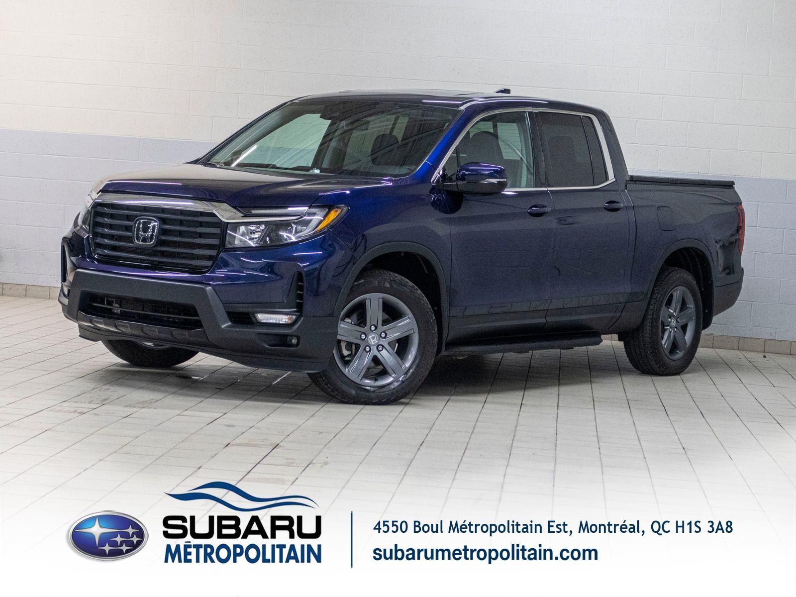 Photo Honda Ridgeline TOURING, TOIT, CUIR, CARPLAY, BANCS CHAU, BEDLINER 2022 #1