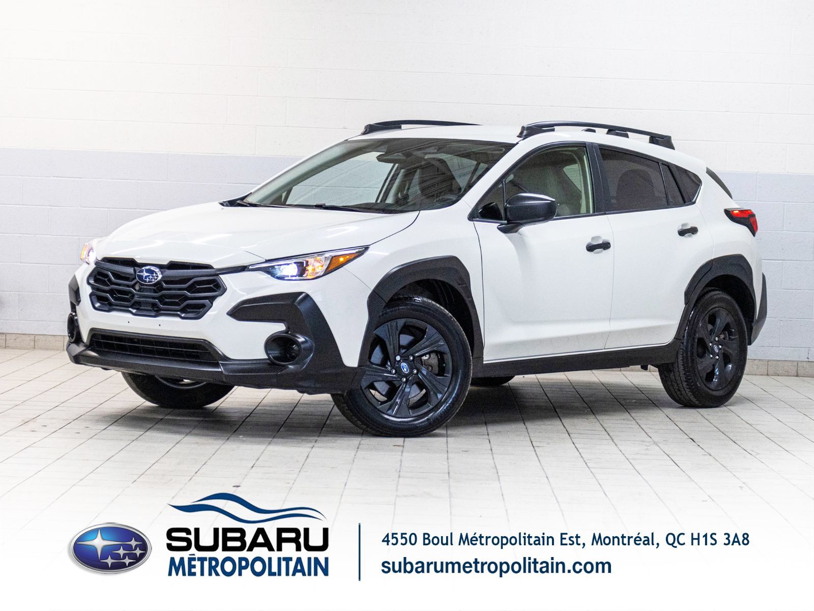 Photo Subaru CROSSTREK COMMODITÉ CONVENIENCE, EYESIGHT, CARPLAY, BANCS CHAUFF, CAM 2024 #1