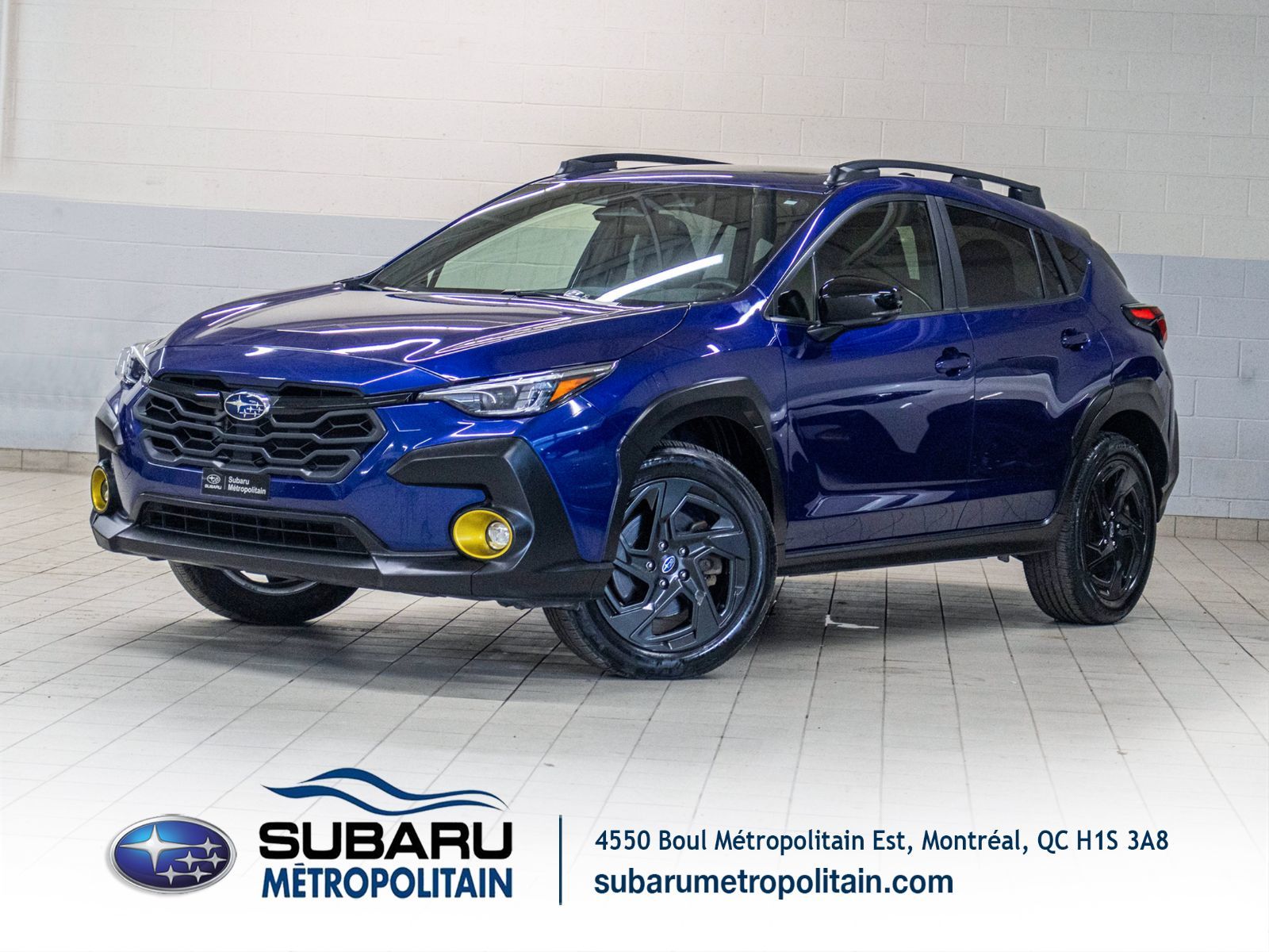 2024 Subaru Crosstrek ONYX, 2.5L, TOIT, CARPLAY, ECRAN 11.6, BANCS CHAUF