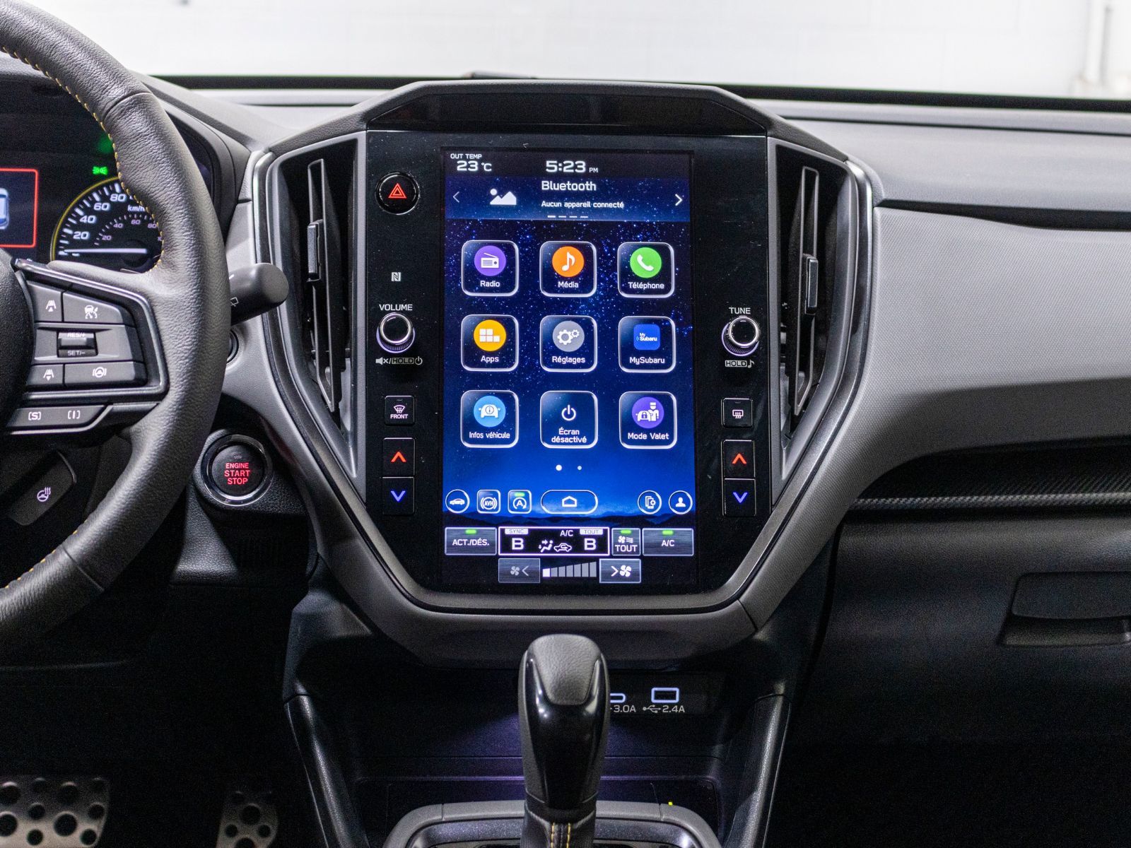 Photo Subaru Crosstrek ONYX, 2.5L, TOIT, CARPLAY, ECRAN 11.6, BANCS CHAUF 2024 #8