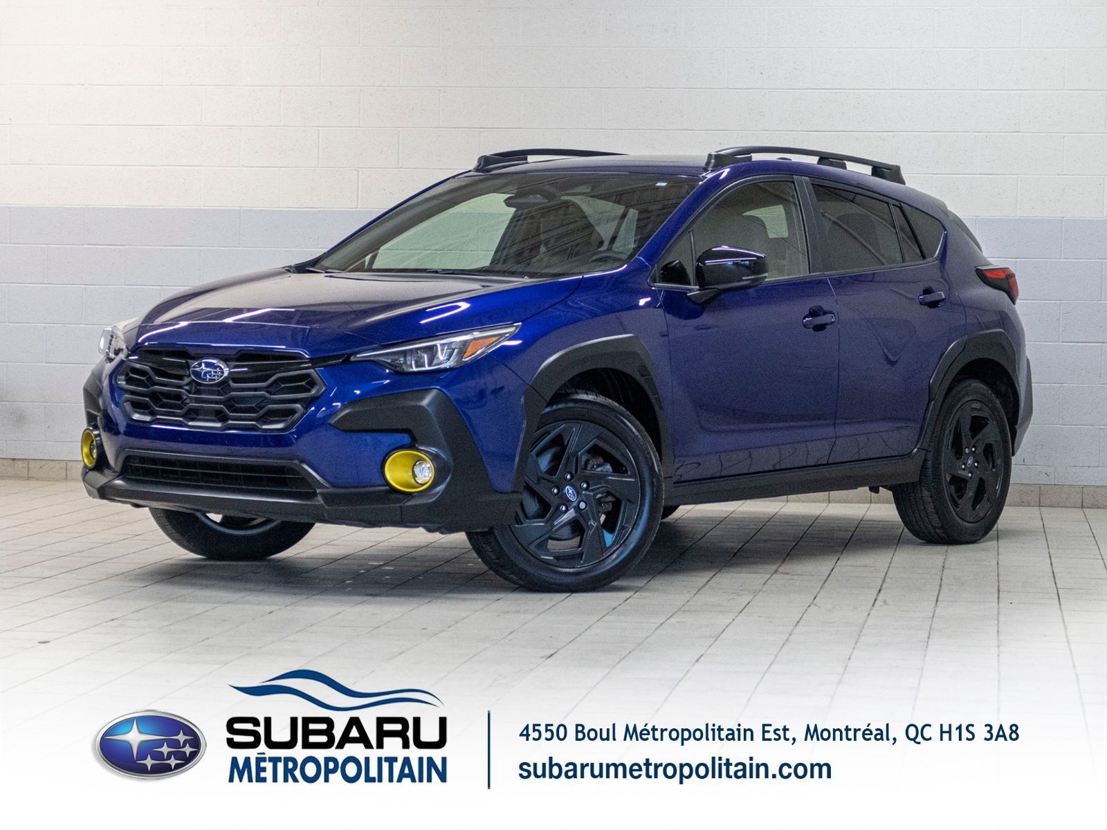 Photo Subaru Crosstrek ONYX, 2.5L, TOIT, CARPLAY, ECRAN 11.6, BANCS CHAUF 2024 #1