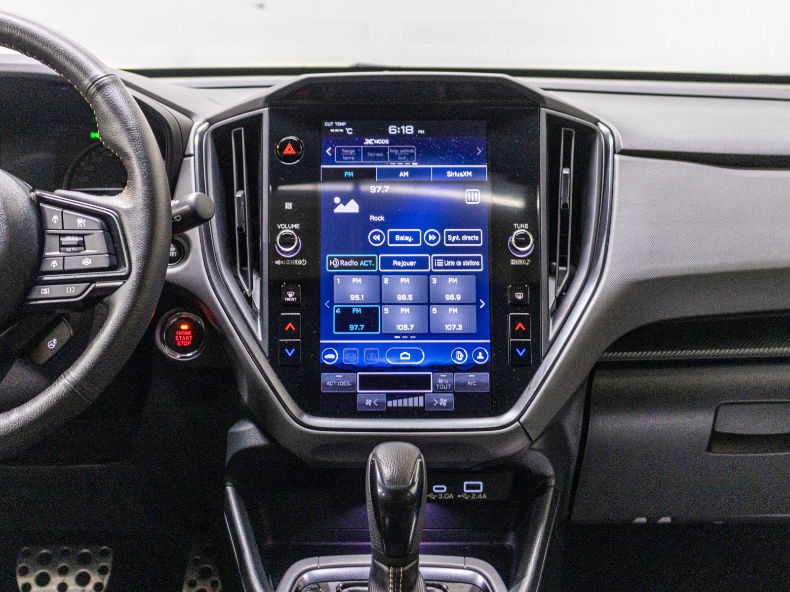 Photo Subaru Crosstrek ONYX, 2.5L, TOIT, CARPLAY, ECRAN 11.6, BANCS CHAUF 2024 #8