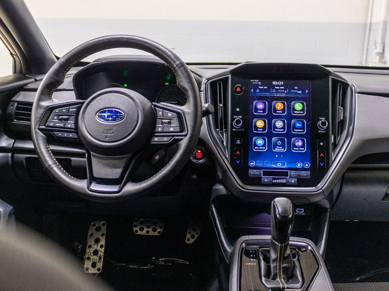 Photo Subaru Crosstrek ONYX, 2.5L, TOIT, CARPLAY, ECRAN 11.6, BANCS CHAUF 2024 #7