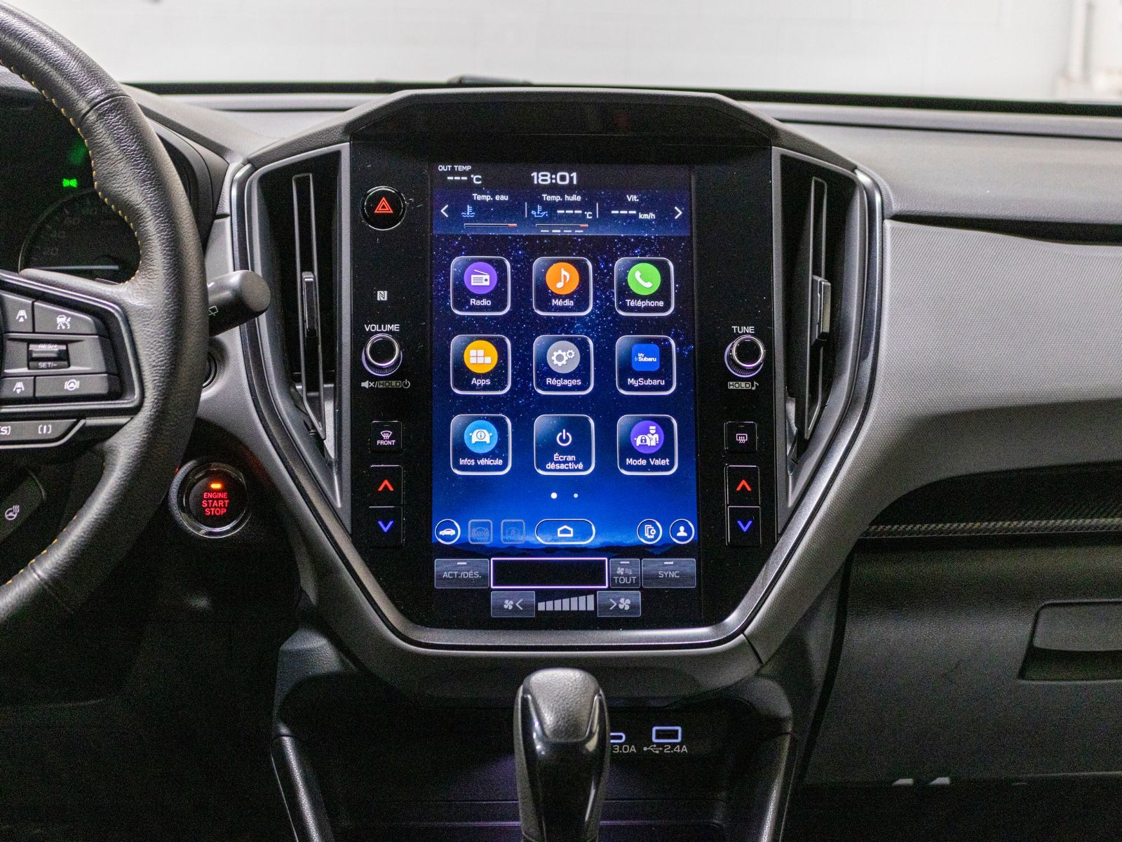 Photo Subaru Crosstrek ONYX, 2.5L, TOIT, CARPLAY, ECRAN 11.6, BANCS CHAUF 2024 #8