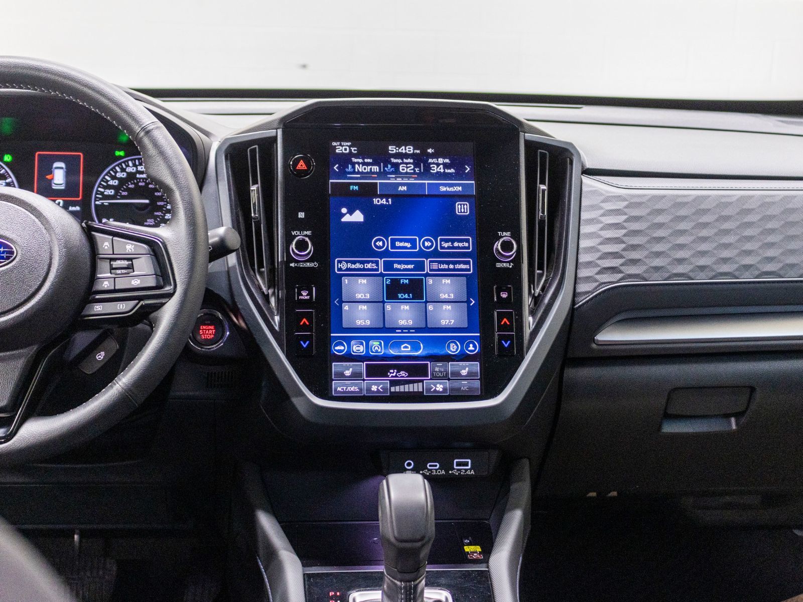 Photo Subaru FORESTER TOURING TOURING, TOIT, CARPLAY, BANCS CHAUFF, ECRAN 11.6 2025 #8