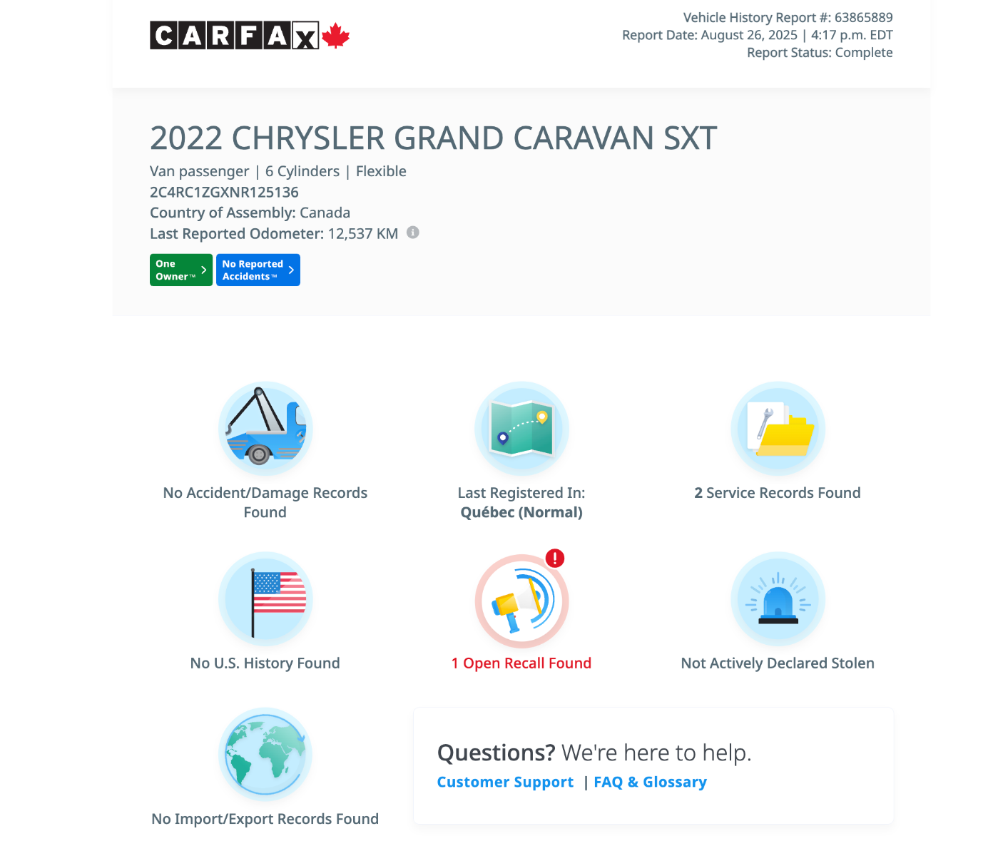 Chrysler Grand Caravan SXT 2022-6