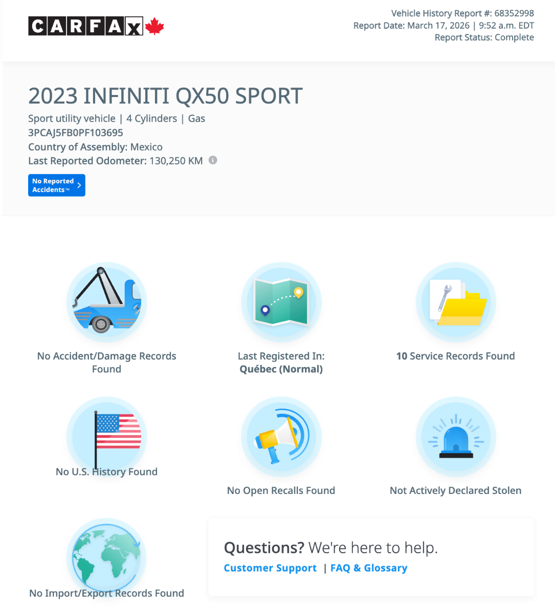 Infiniti QX50 SPORT 2023-11