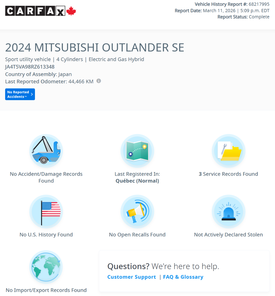 Mitsubishi Outlander Plug-In Hybrid LE 2024-5