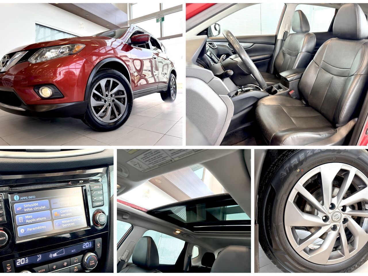 Nissan Rogue Traction intgrale SL 2016-14