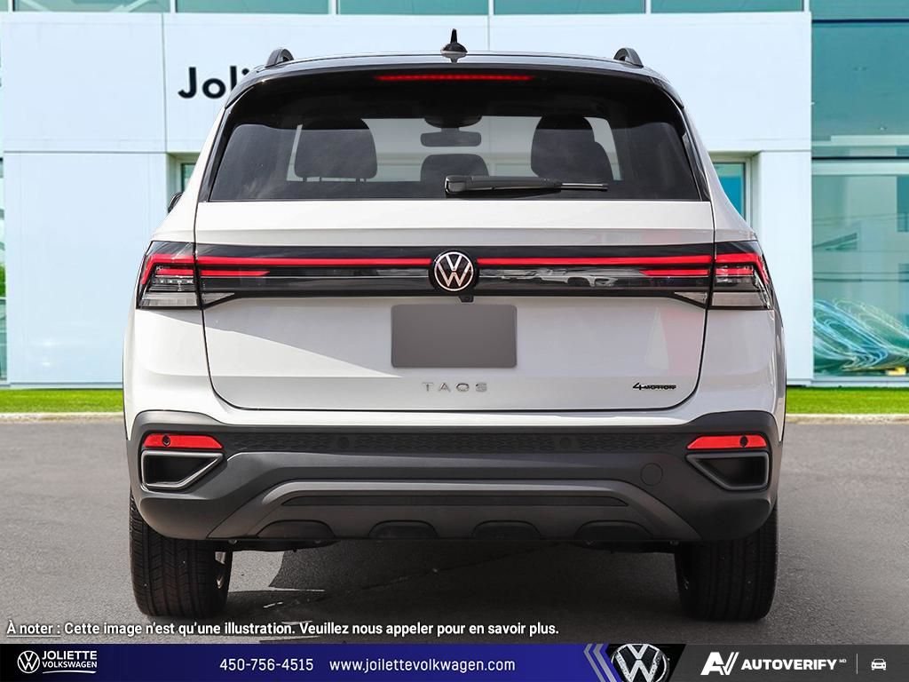 Photo 2026 Volkswagen Taos Comfortline Black Edition 4MOTION #5
