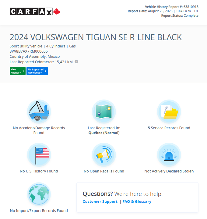 Volkswagen Tiguan Comfortline R-Line Black Edition 2024-5