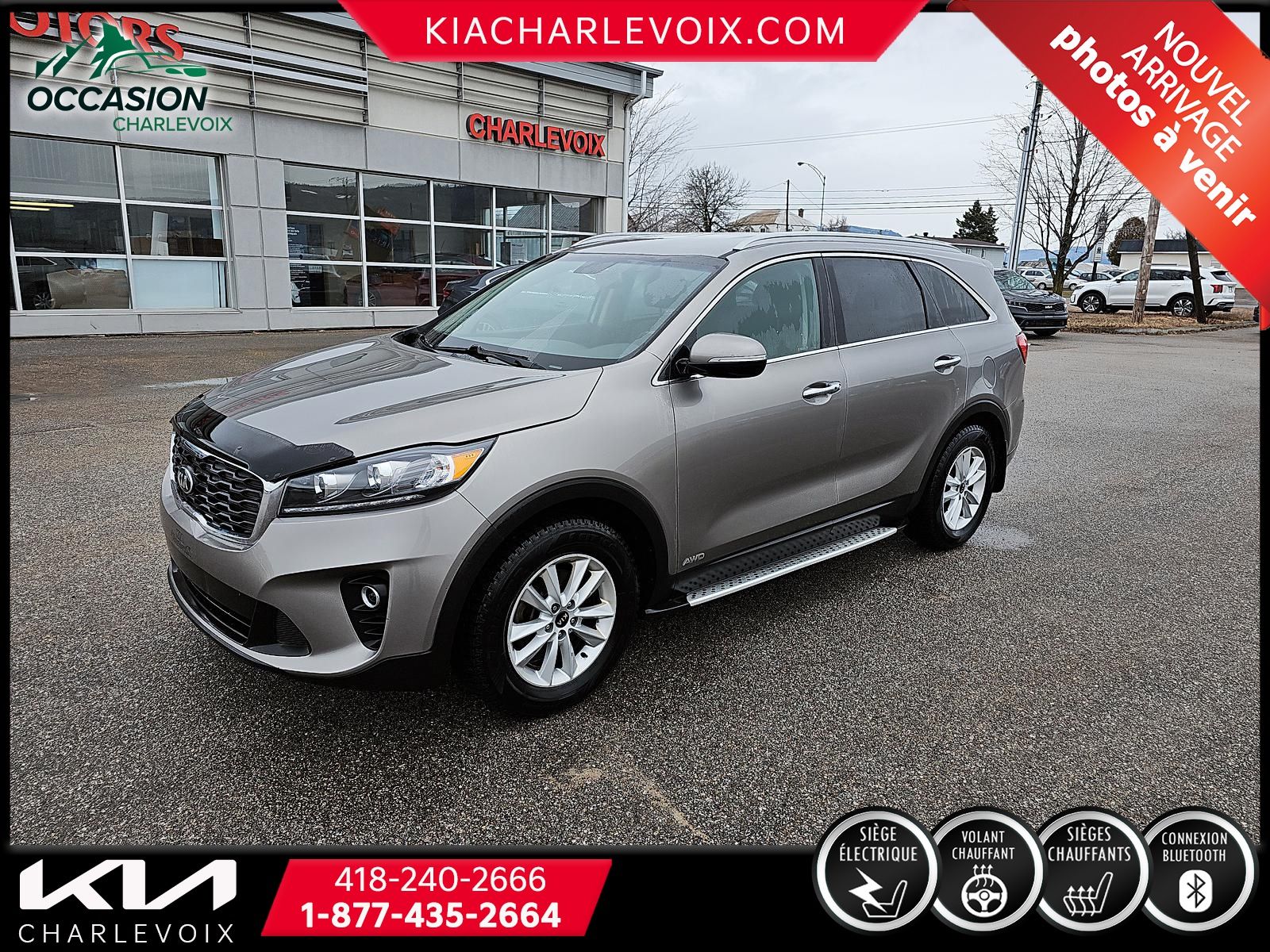 Kia Charlevoix à Baie StPaul Kia Sorento LX V6 Premium AWD 2019 6777A