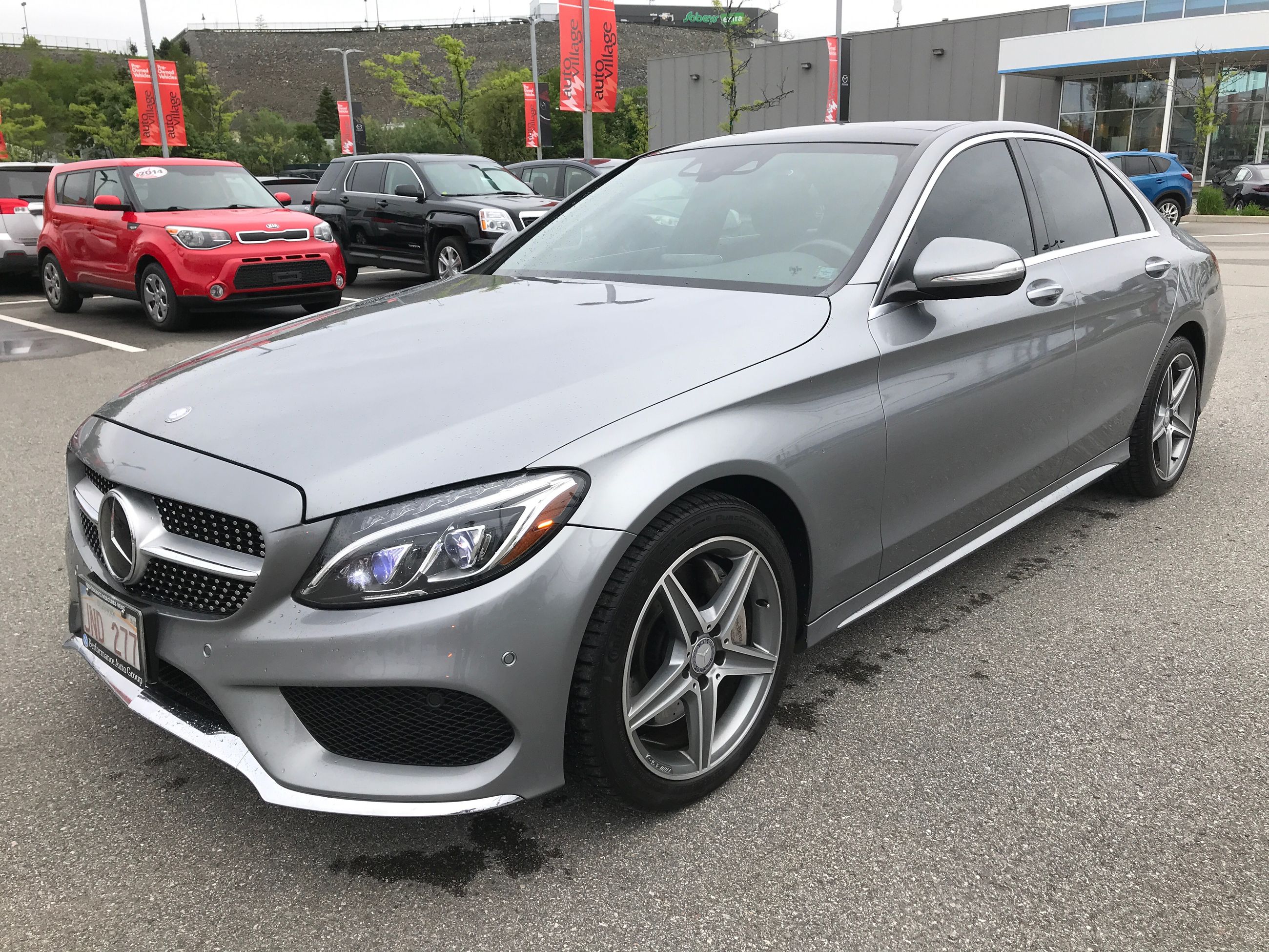 2015 Mercedes Benz C400 4matic Sedan Awd Twin Turbo V6 Active