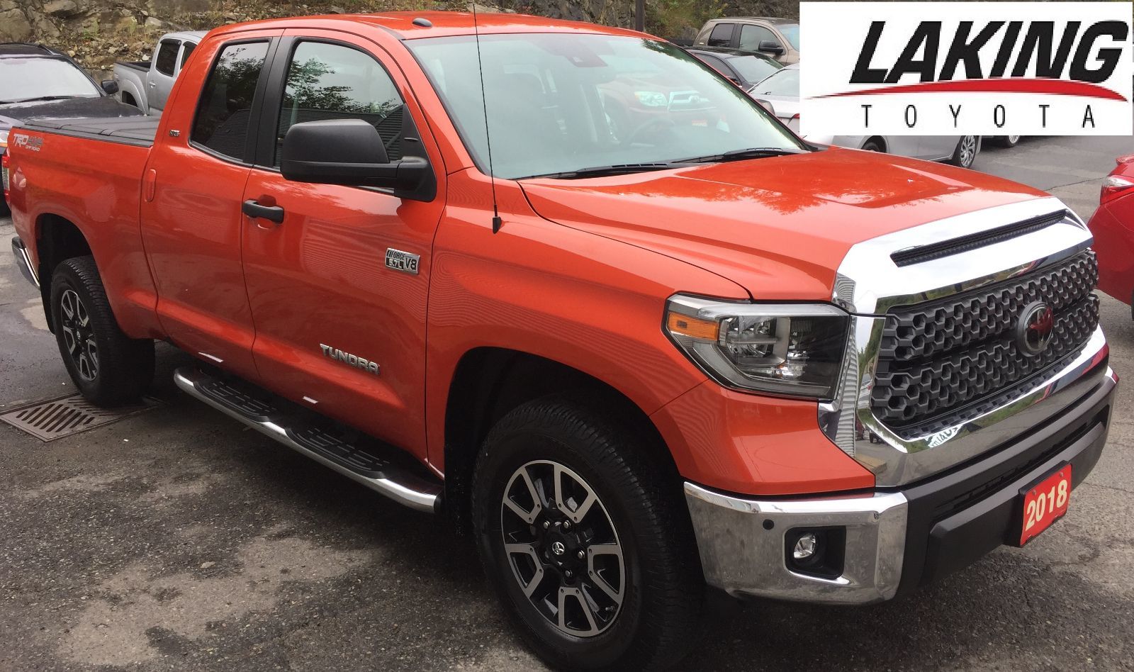 Used 2018 Toyota Tundra SR5 Plus DOUBLE CAB TRUCK 4X4 LOW KILOMETERS in