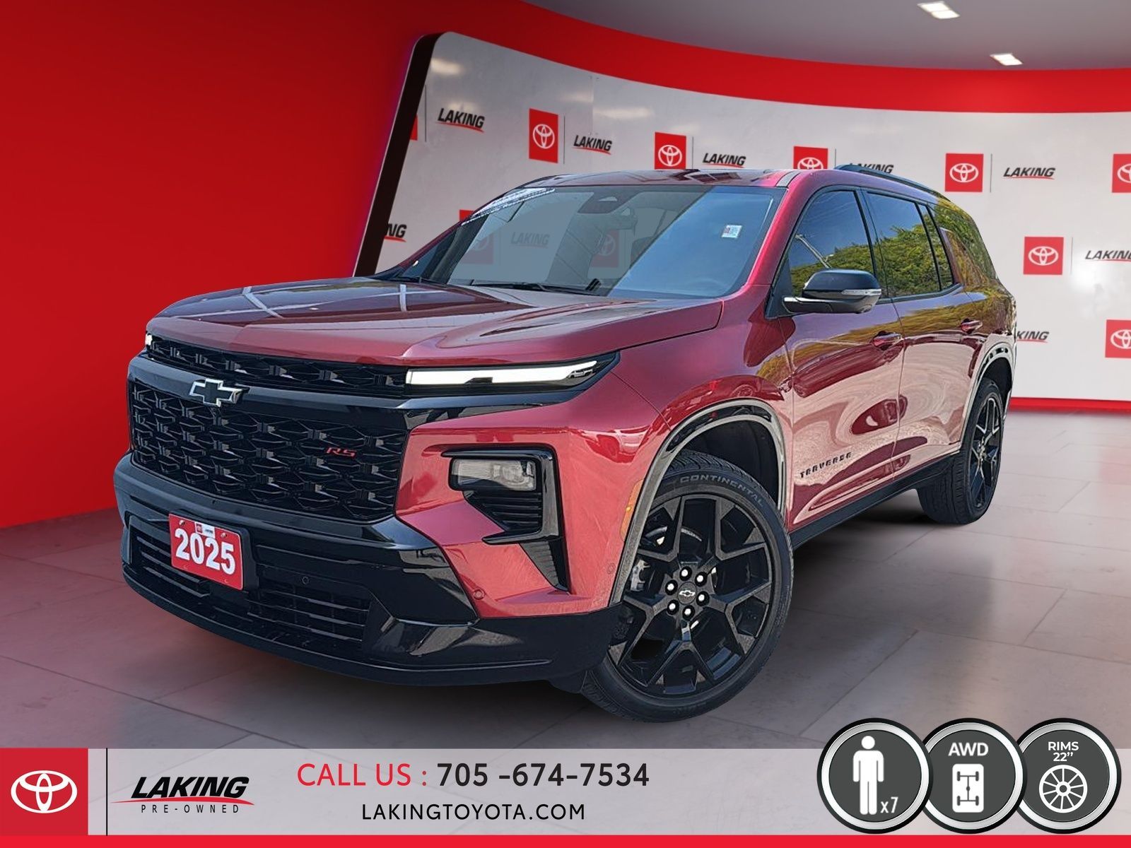 2025 Chevrolet Traverse RS