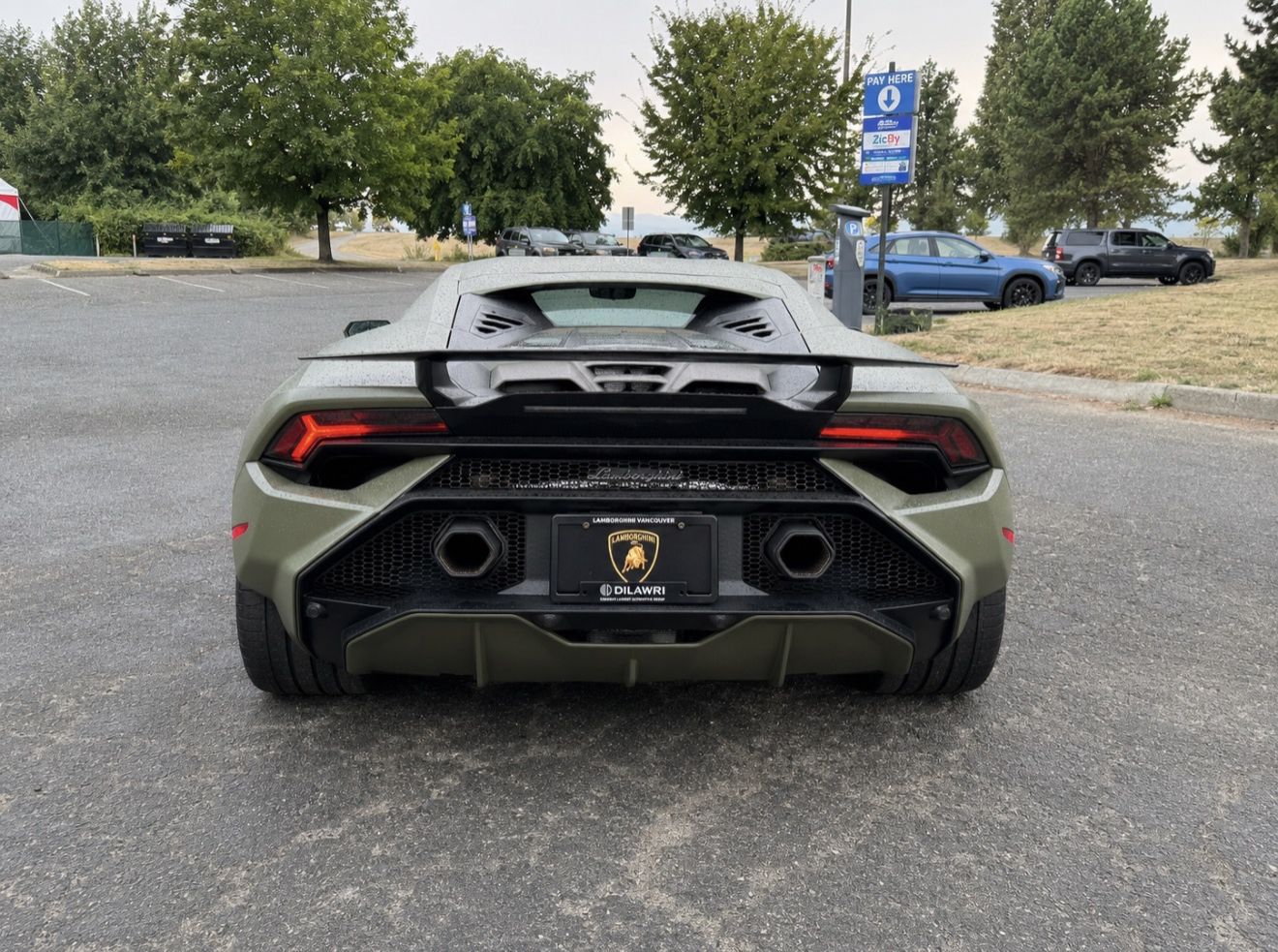 Lamborghini Huracan  2023 à Vancouver, Colombie-Britannique