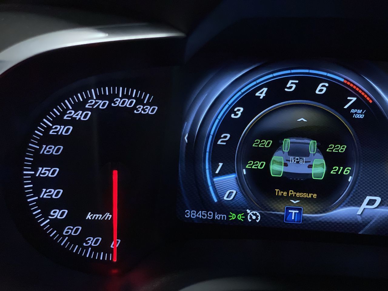 Chevrolet Corvette  2019 à , Colombie-Britannique