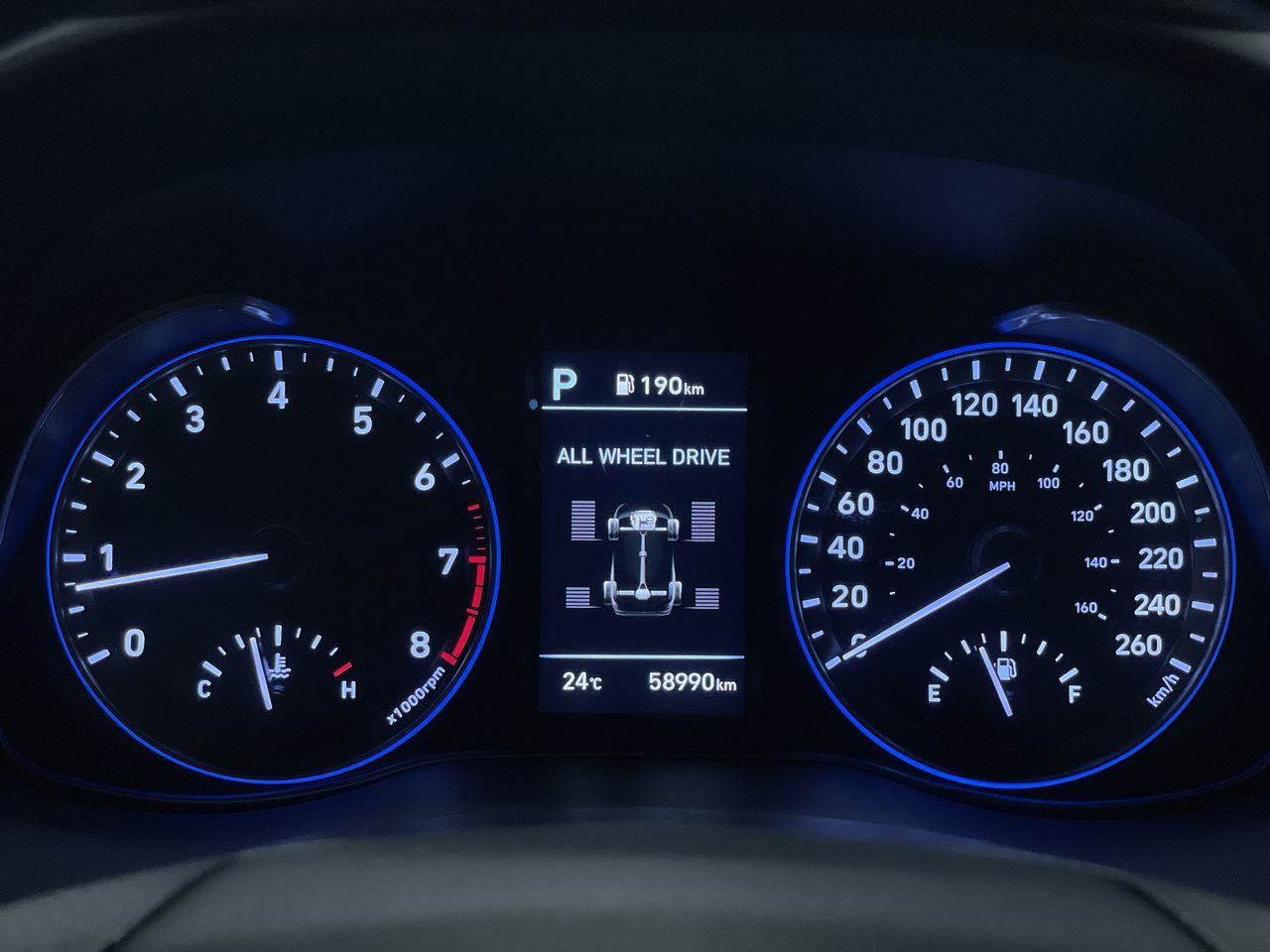 Hyundai Kona  2021 à , Colombie-Britannique