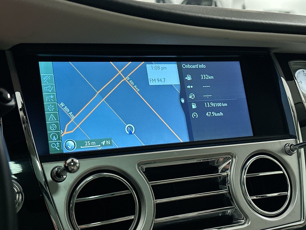 Rolls-Royce Ghost  2012 à , Colombie-Britannique