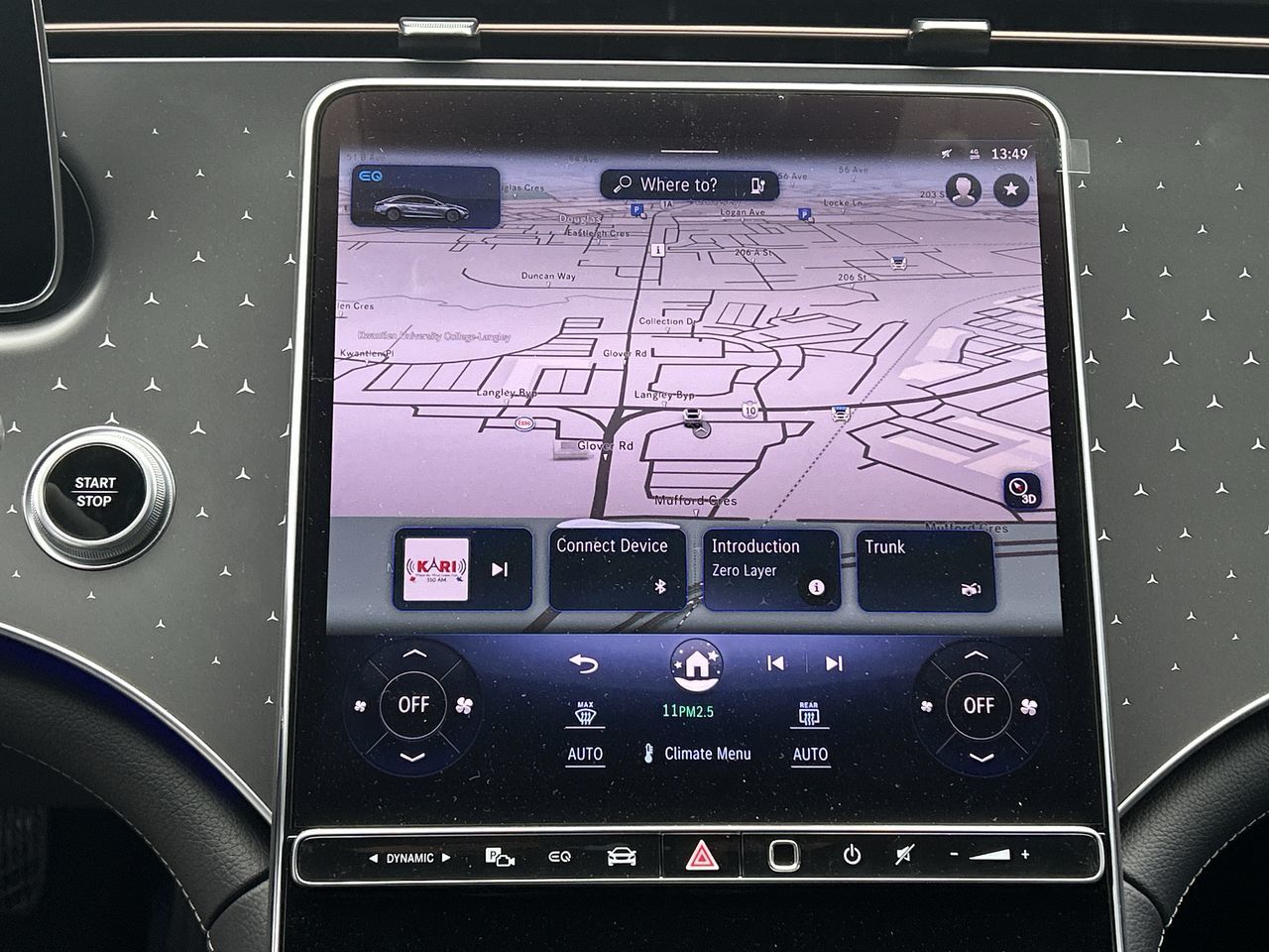 2023 Mercedes-Benz EQS450 in Langley, British Columbia