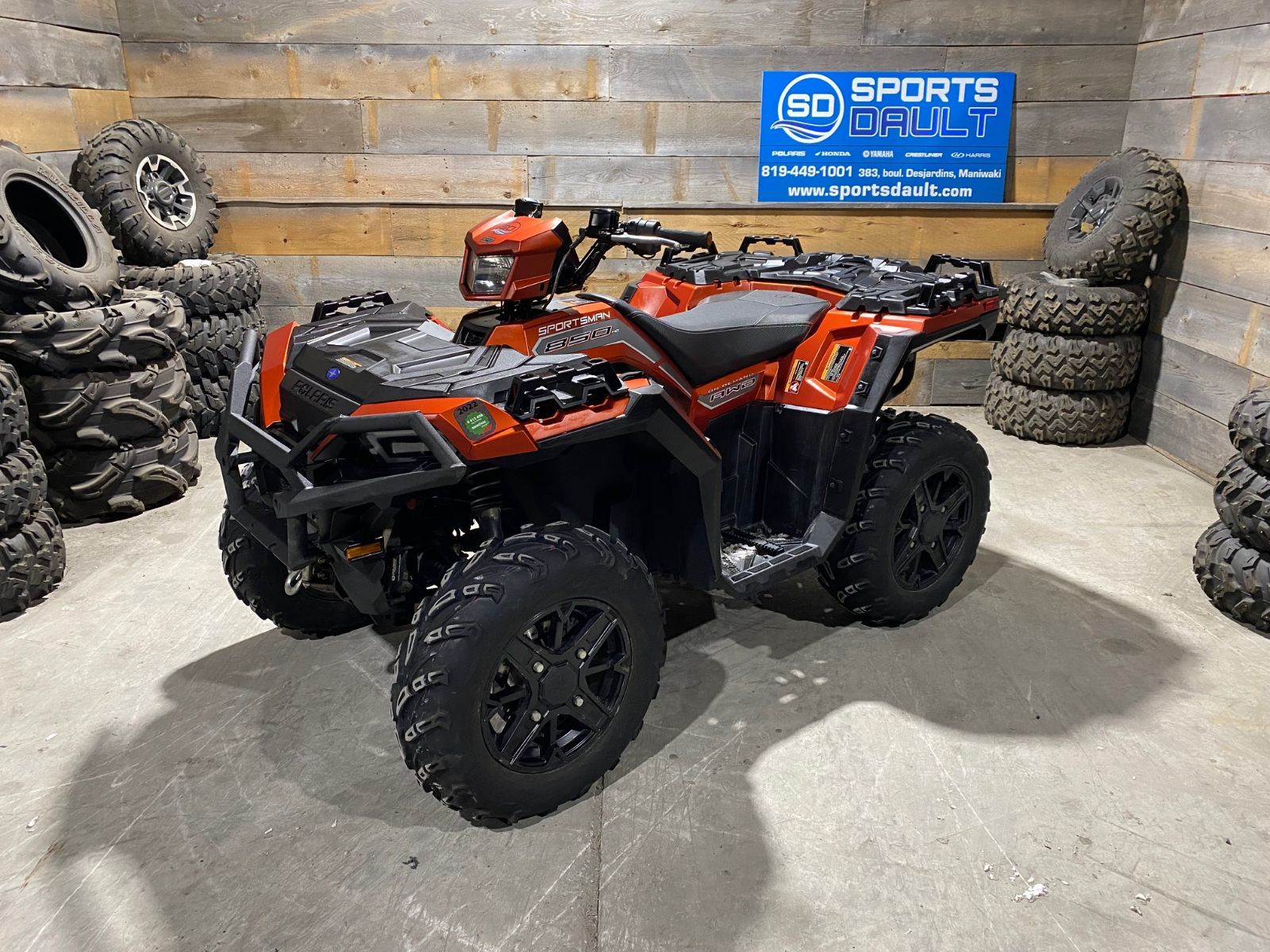 Les Sports Dault Et Freres In Maniwaki Pre Owned Polaris Sportsman 850 Trail Edition For Sale